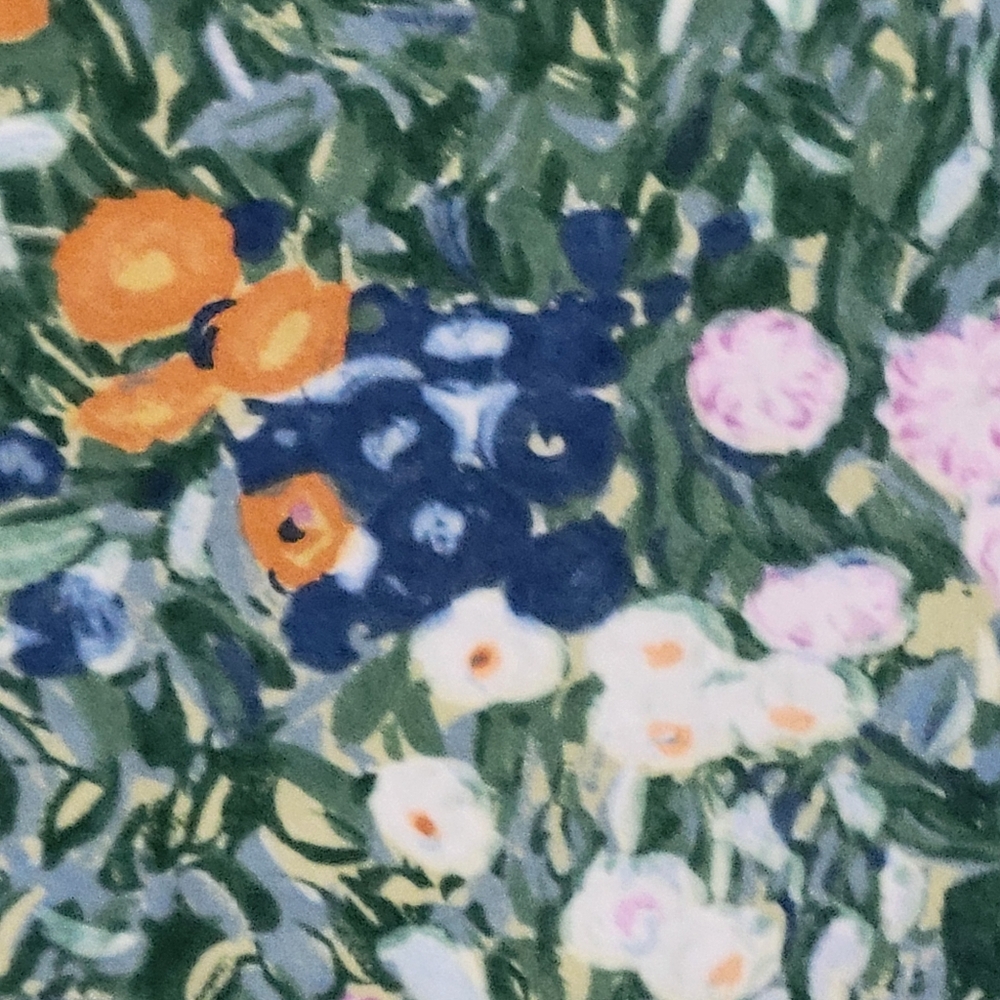 Cuddledown King Monet Impressionist Flat Fitted  Pillowcase Wildflower Sheet Set - Picture 2 of 11